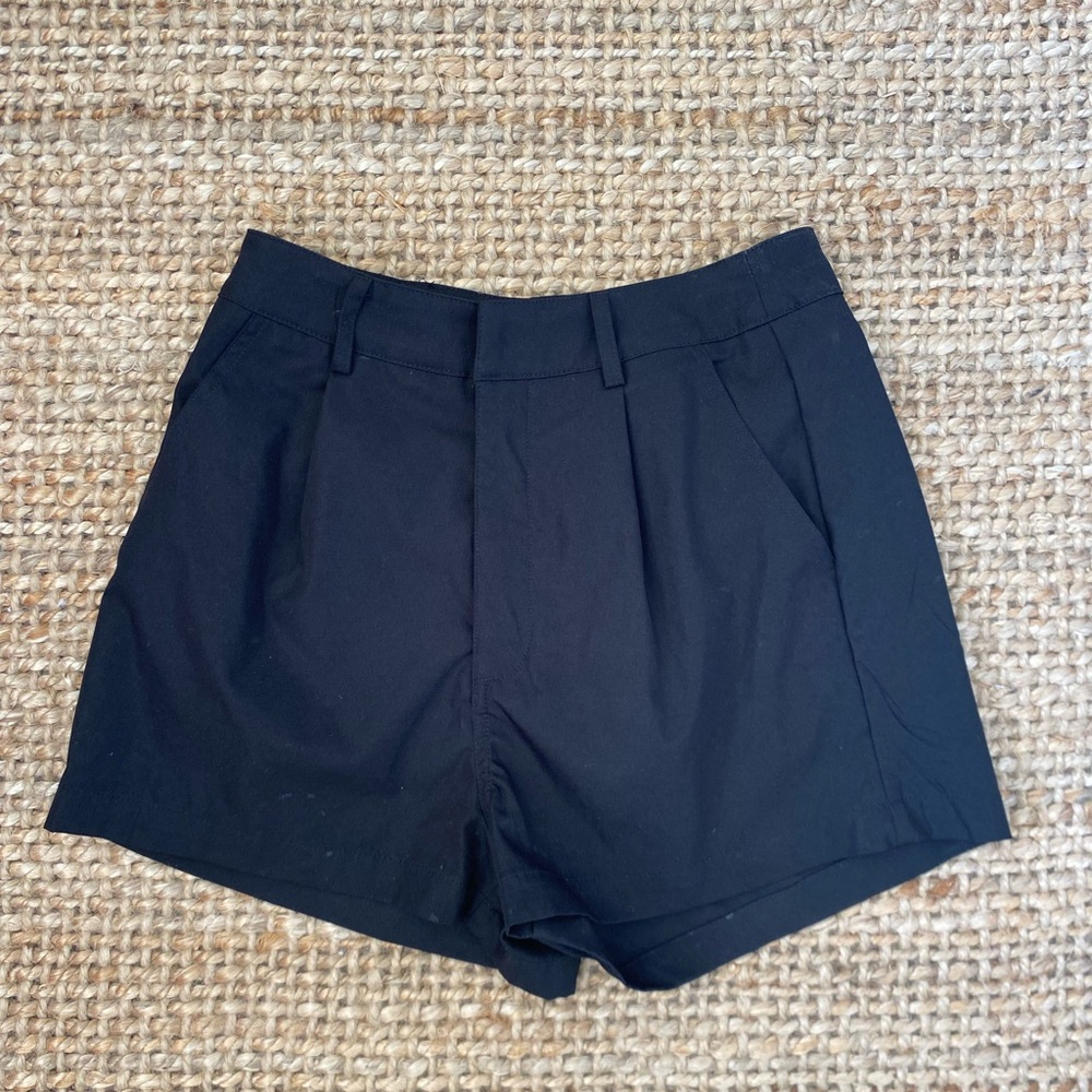 Black shorts